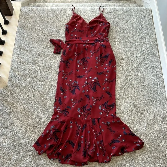 J. Crew Drapey Ruffle Faux Wrap Dress - Picture 6 of 10